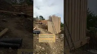 Интересный вид ламинированной опалубки с прозрачной ламинацией👷‍♂️ #строительство #технадзор