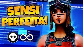 Como ENCONTRAR a sua SENSIBILIDADE PERFEITA!! - Fortnite
