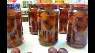 Хоть 100 банок закрой- будет мало. Маринованные сливы к праздничному столу  и не только!