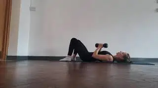 Weighted Dumbbell Chest Press