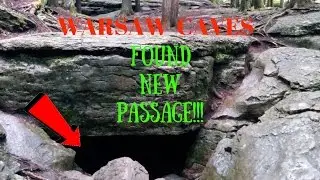 FOUND NEW PASSAGE!! IN WARSAW CAVE 1