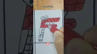 How ro draw ALPHABET LORE SPIDERMAN (F) #shorts #alphabetlore #spiderman