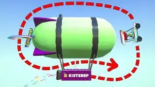 SURPRISING My Friends With a HIGH STAKES Gliding Track! (Zeepkist)