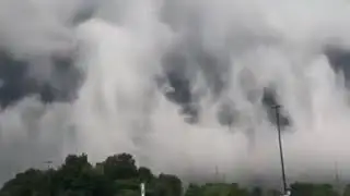 Bulutların Oluşturduğu İlginç Şekil