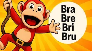 SYLLABLES BRA BRE BRI BRO BRU IN 4K! 