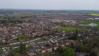 Market Rasen Lincolnshire England By Drone 2023