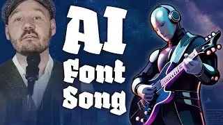 The AI Font Song