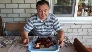 Как вкусно закоптить курочку. Простой рецепт