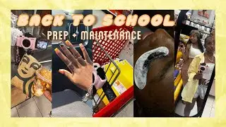 BACK TO SCHOOL (prep + maintenance) |shopping,  hair, starbucks date, collab| London kiersten
