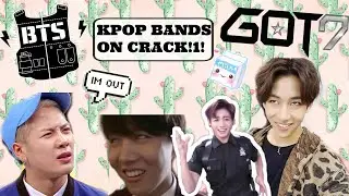 BTS AND GOT7 ON CRACK  ( ͡° ͜ʖ ͡°)