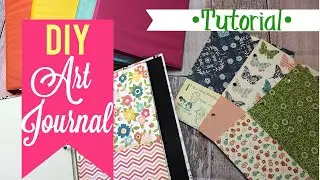 DIY Art Journal | Using mini binders