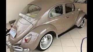 A Despedida do Fusca Bege Nilo do meu Sogro