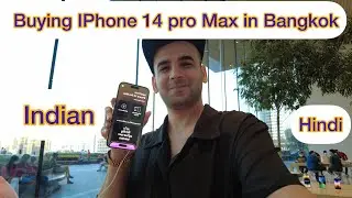 Indian buying IPhone 14 pro in Bangkok | #iphone #iphone14pro  | #india #travel #bangkok