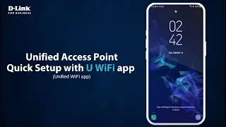How to setup a D-Link Unified Wireless Access Point - DAP-X1810F AX1800 WiFi 6 Easy Access Point