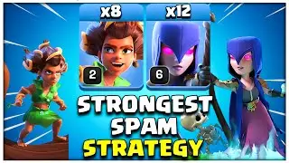 Easiest Spam Root Rider Strategy TH15 vs TH17 | Best TH15 Attack Strategy Clash of Clans