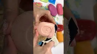 Soap cubes. Asmr soap cutting. Satisfying video #asmrsoap