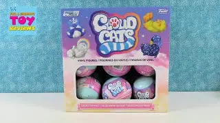 Cloud Cats Funko Paka Paka Vinyl Figures Case Unboxing Review | PSToyReviews