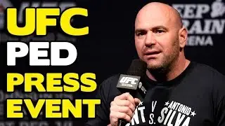 UFC PED press conference UNCUT featuring Dana White & Lorenzo Fertitta FULL Audio