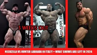 Neckzilla VS Hunter Labrada in Italy for Last Minute Olympia Qualification + Brett Wilkin is Back