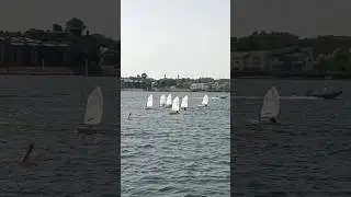 Rīga Riverside Festival. Тренировка будущих яхтсменов #riga #море #яхты #gulfofrigaregatta