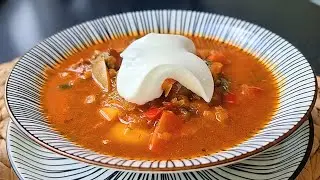 Самый быстрый и вкусный Борщ