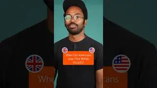 Did you know Americans spoke with a British accent in the past? 😳🇬🇧