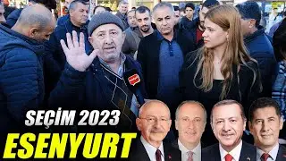 ESENYURT | KESİNTİSİZ Cumhurbaşkanlığı Sayaçlı Seçim Anketi / Sokak Röportajları | Seçim 2023