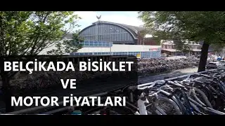 Belçika'da bisiklet ve motor fiyatları ? | Sıfır motorsiklet aldım !!