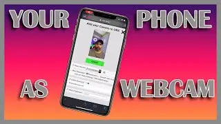 How to use a cellphone as a webcam on OBS Studio!