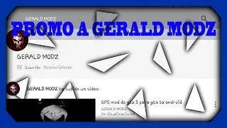 Promo a GERALD MODZ|| leer descripción