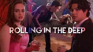 Rolling in the deep - Adele || Cobra Kai || Tory and Robby || Miguel and Sam