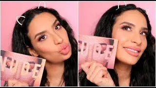 HUDA BEAUTY NEW NUDE REVIEW & LOOK | Lamiya