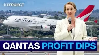 Qantas Profit Drops To $1.25 Billion