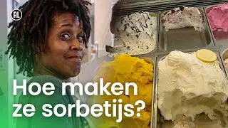 Hoe wordt sorbetijs gemaakt?