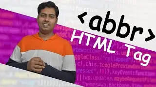 HTML Abbreviation Tag | Learn HTML In Hindi