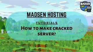 How To Make A Cracked Server || Madsen Hosting