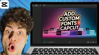 How to Add Font in CapCut (PC Tutorial) — Customize Your Text Like a Pro!