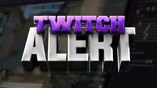 [FREE] Twitch.tv Follower/Donation Alert #25