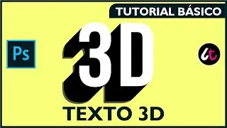 Cómo hacer TEXTO 3D en Photoshop CC