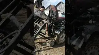 Быстрое снятие стрелы с ковшом!