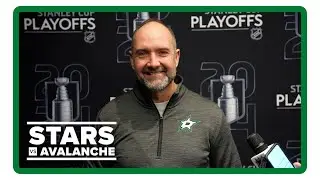 Pete DeBoer | Stars vs. Avs Game 4 pregame interview