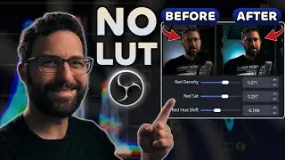 Color Grade In OBS Like a PRO - FREE TOOL
