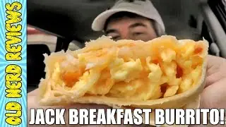 Jack In The Box Triple Cheese & Hash Brown Breakfast Burrito REVIEW 