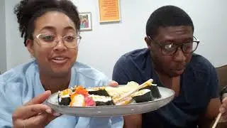 Couple's MUKBANG | Homemade Sushi | ASMR