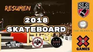 RESUMEN DEL 2018 SKATEBOARDING || VIDEO NOTICIAS || SkateForAll 2018