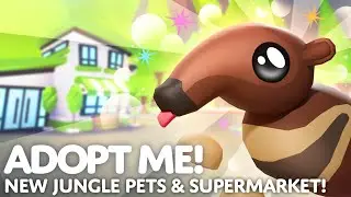 🦜 Jungle Pets & Supermarket Update! 🛒 Adopt Me on Roblox ✨