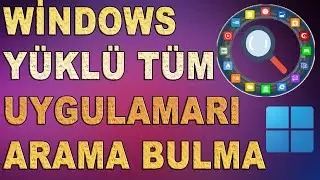 Bilgisayardaki Uygulamaları Bulma - Arama