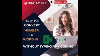 how to convert number to words in excel/number to words in excel 