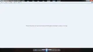 windows photo viewer can't open this picture because the file appears to be damaged,