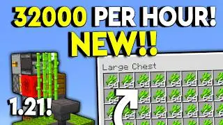 BEST Sugar Cane Farm Minecraft Bedrock MCPE/Xbox/PS4/Nintendo Switch/Windows 10